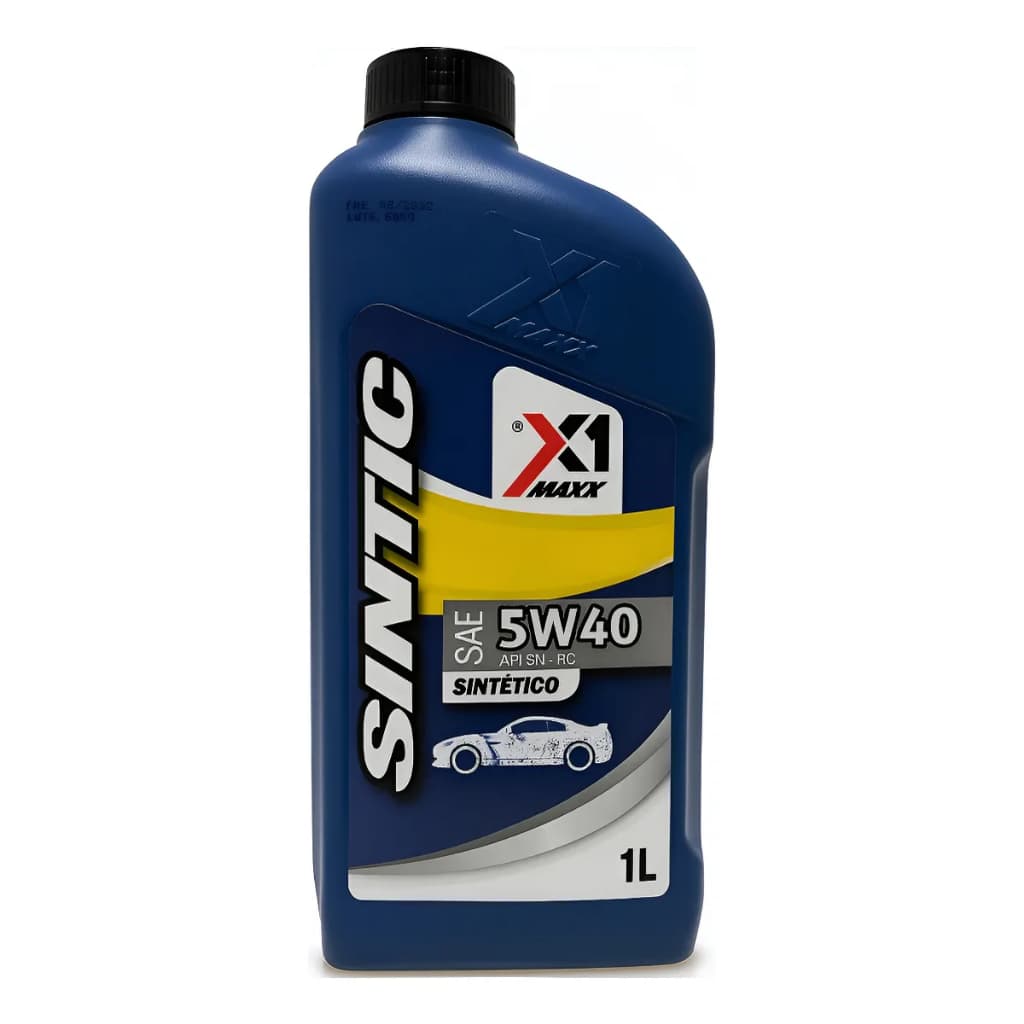 ÓLEO LUBRIFICANTE 5W40 API SN SINTETICO Oleo Para Motor Carro 1 Litro Novo Barato Promocao
