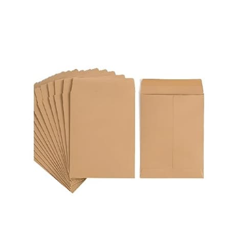 Envelope A4 Oficio Pardo Kraft Kit 10 Unidade