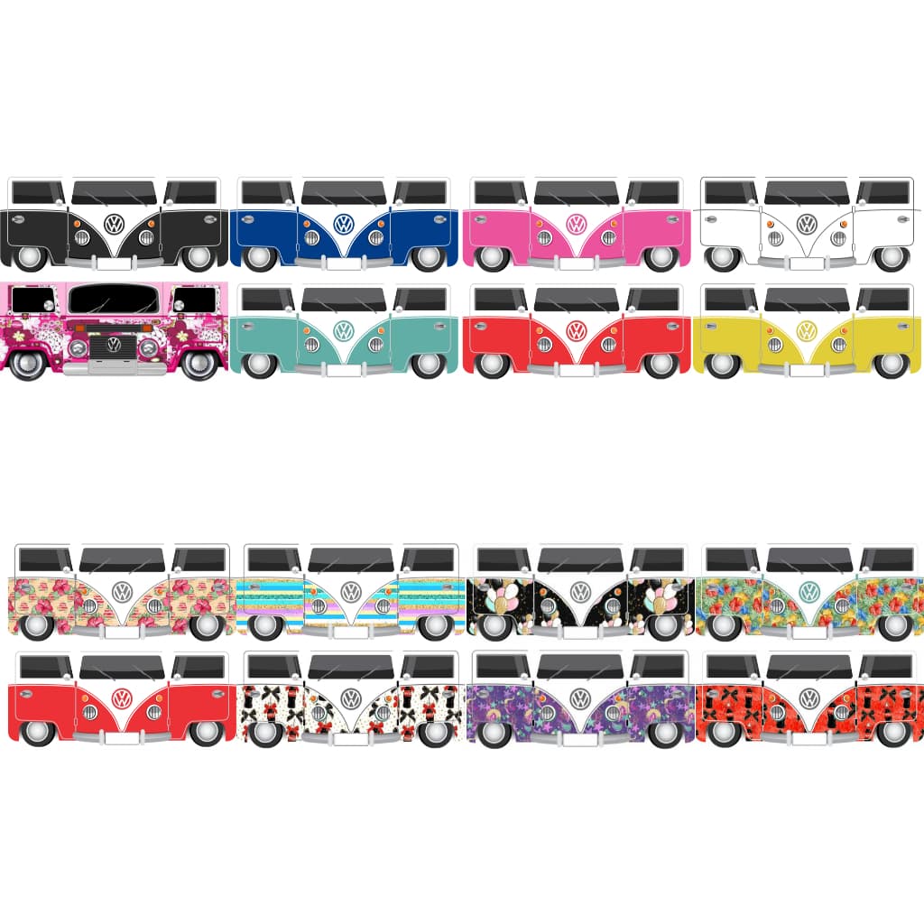 Pack 32 Estampas Pronta Perua Kombi