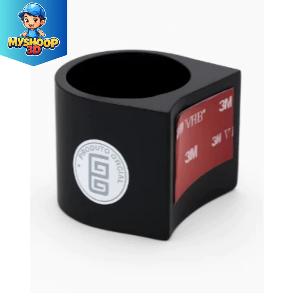Suporte Porta Copo Tereré Chimarrão Compatível com Garrafa Inox 2,5L | Fixação Adesiva 6M | Impressão 3D Resistente
