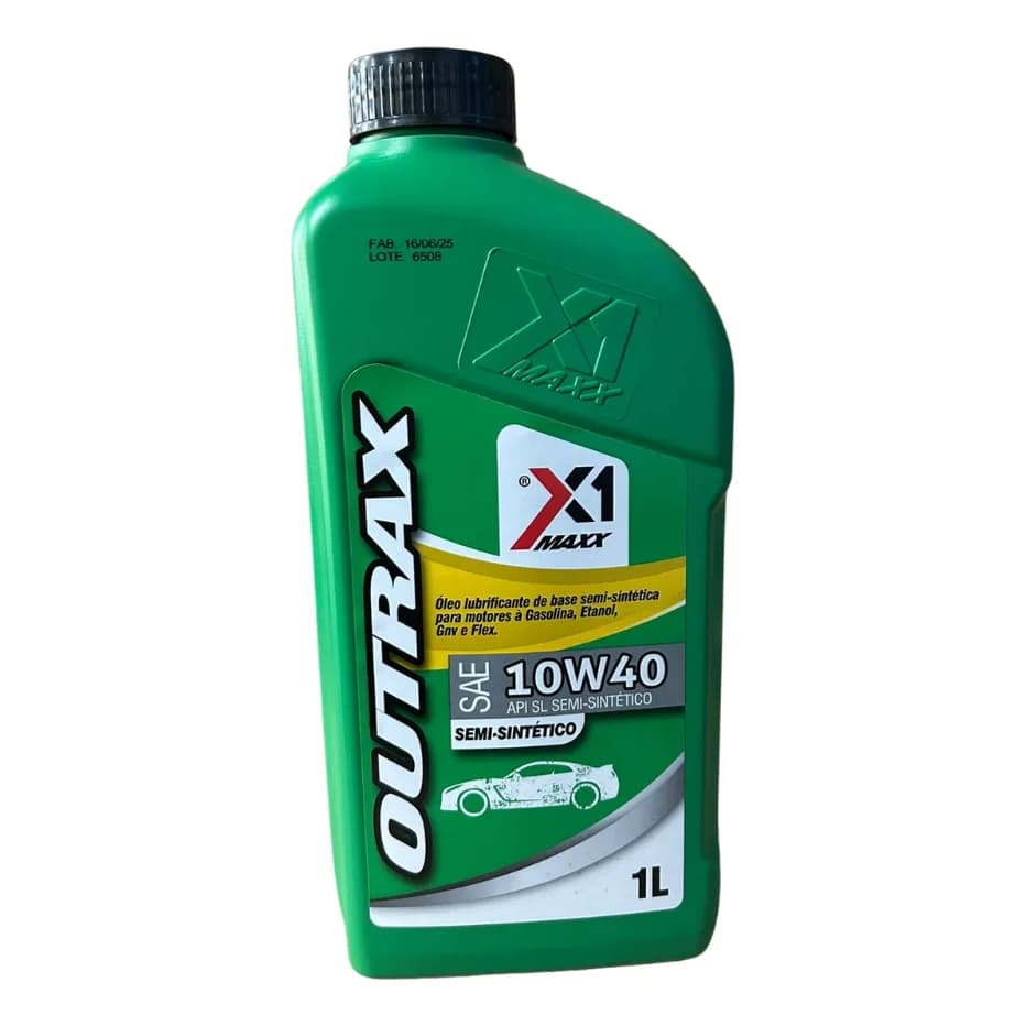 Oleo De Motor 10W40 Semi Sintetico Oleos Lubrificante Para Carro Api SL X1 Maxx
