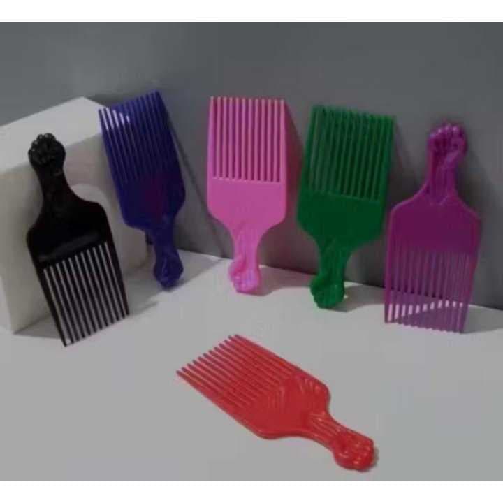 Pente Garfo / Decorativo para Cabelo - Colorido