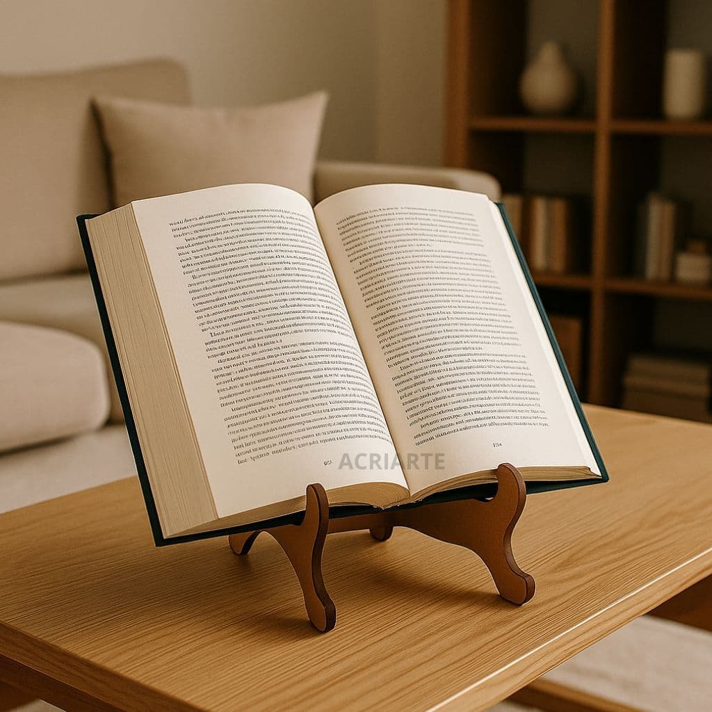 Suporte para Bíblias em MDF, Livro e Decoração – Porta Objetos Expositor
