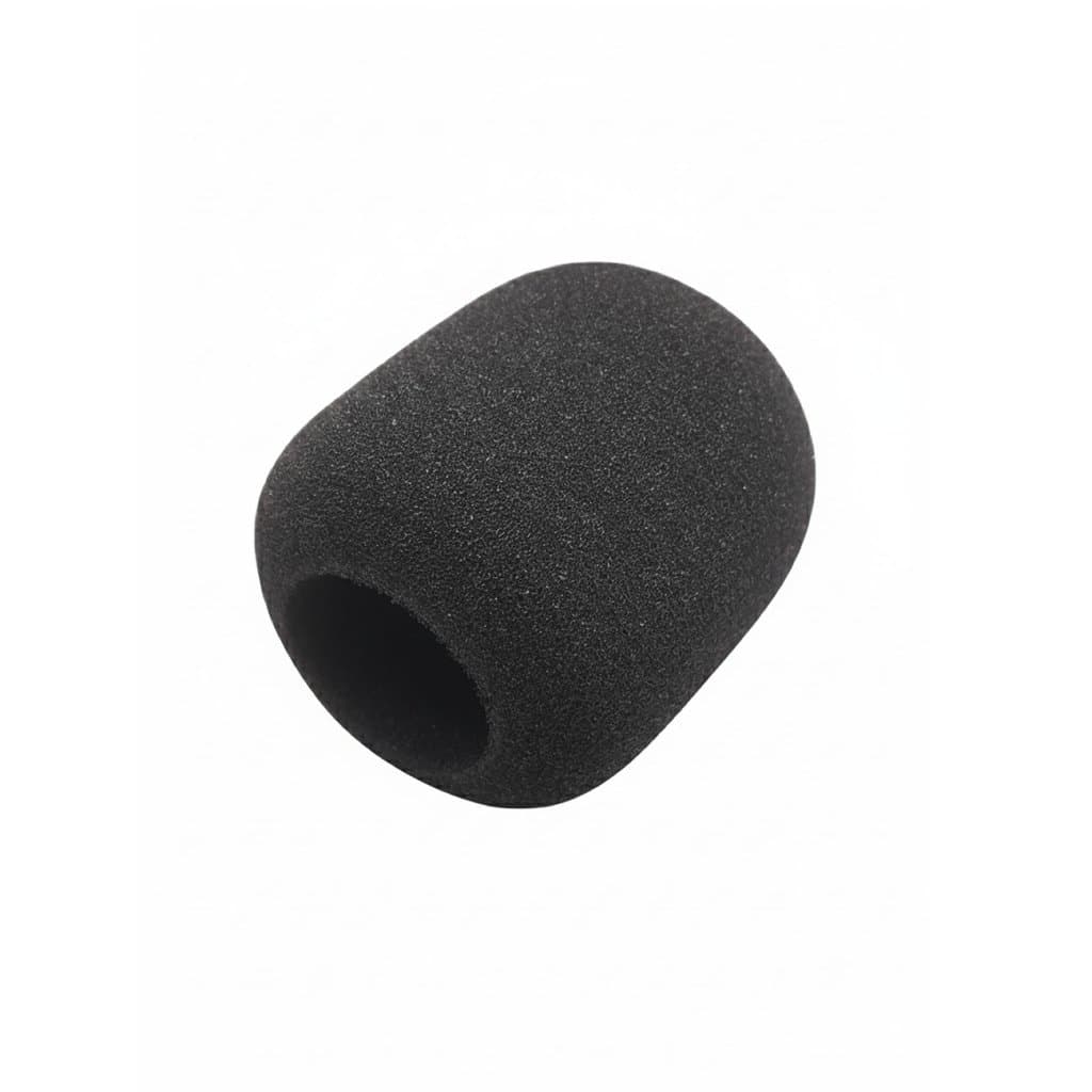 Espumas Protetora Universal Microfone Com e Sem Fio Pop Filter Tipo SM58  Capa Preta