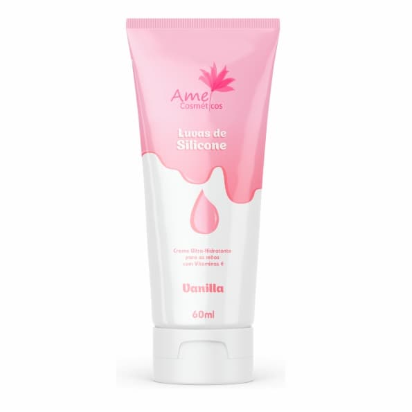 Creme Ultra Hidratante Amei Cosméticos Luvas de Silicone 60ml