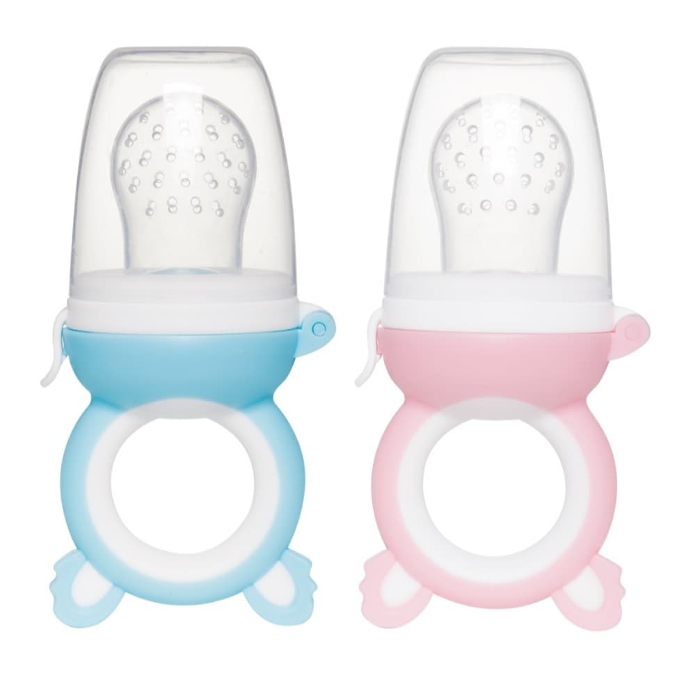 Porta Frutinhas Bebê Buba Silicone Sugador - chupeta introdução alimentar