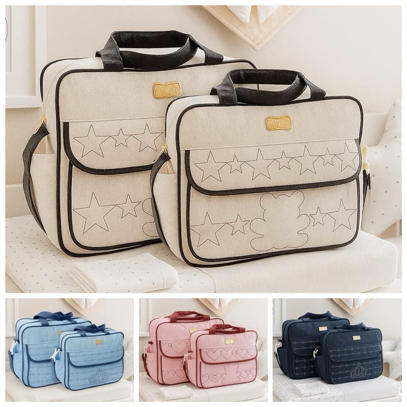 kit Bolsa Saida hospital luxo menino ou menino em oferta
