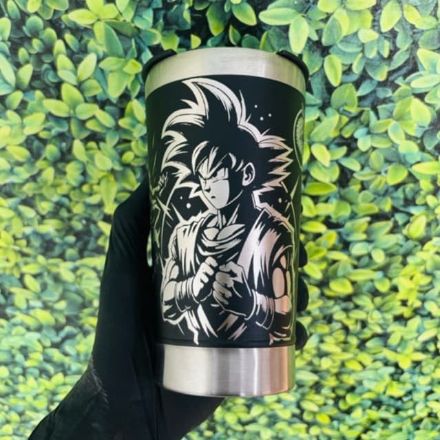 COPO TÉRMICO DRAGON BALL Z personalizado a laser  360º Graus PREMIUM