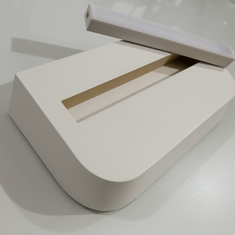 Prateleira com suporte invisível e LED embutido 100% MDF