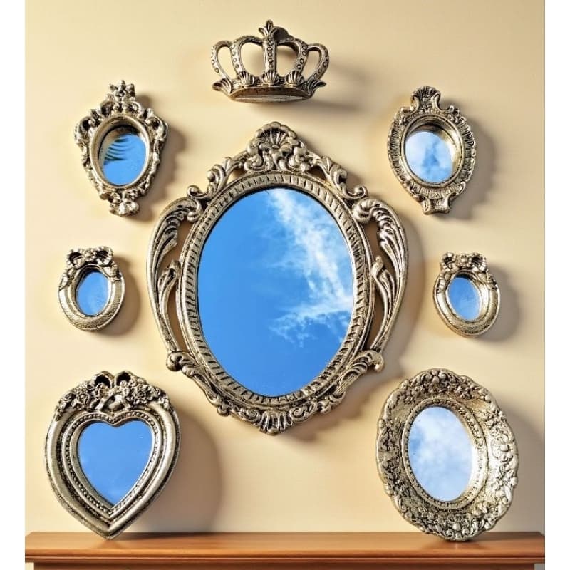 Espelhos decorativos parede 8 peças