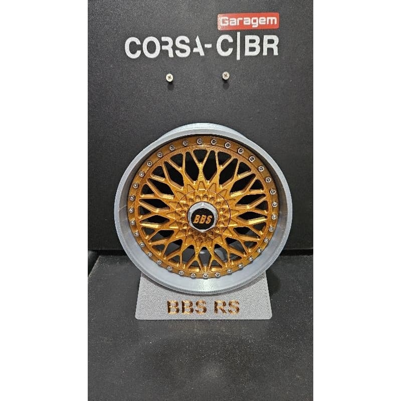 Decoração Roda BBS RS 16cm
