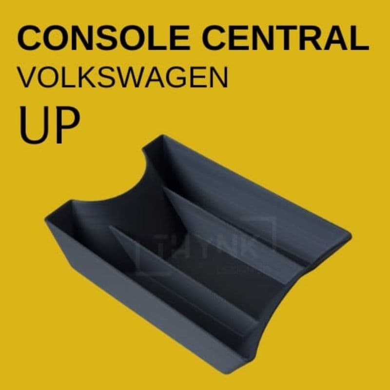 Console Central para Volkswagen UP TSI e Up MSI! com 3 divisão