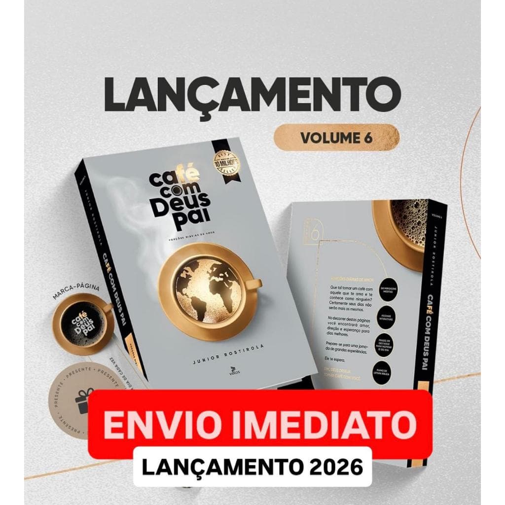 Devocional Café Com Deus Pai Porções Diárias De Amor Junior Rostirola Edição 2026