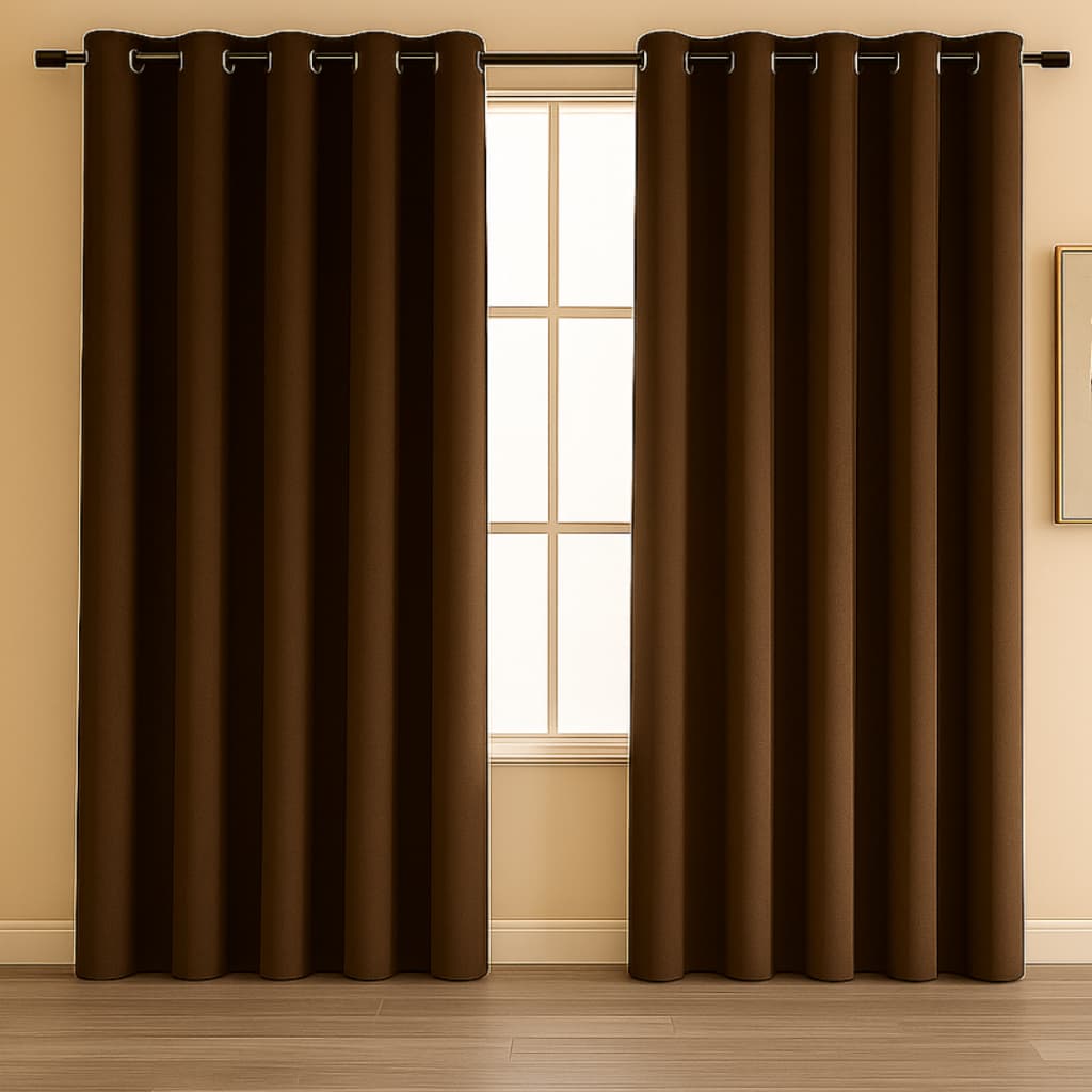 Cortina Para Quarto Sala Escritório Roma Conforto com Ilhós 1,00x1,70 Envio Imediato