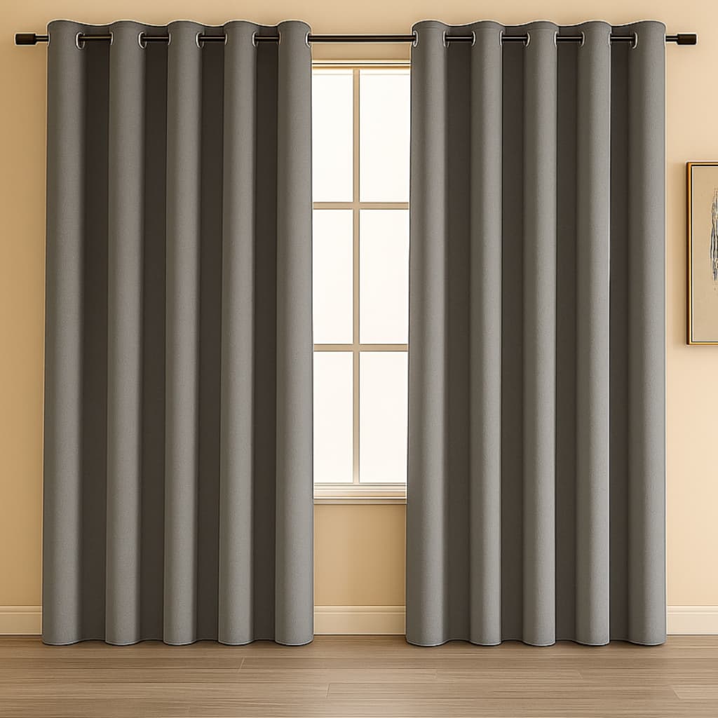 Cortina Para Escritório Sala Quarto Roma Moderna com Ilhós 1,00x1,70 Envio Imediato