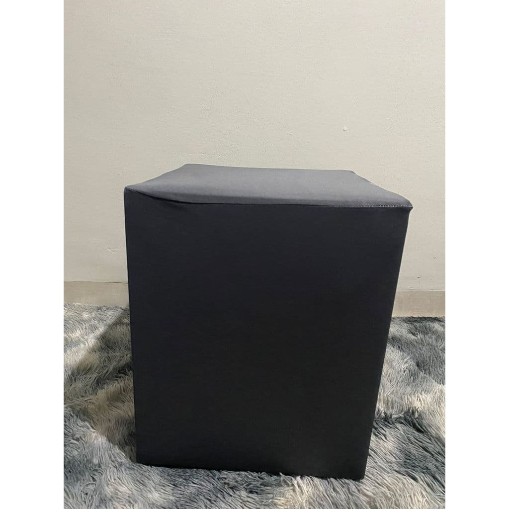 Kit 2 Capas para Puff Quadrado Tecido Resistente Lavável Protege e Decora Ambiente Sala Quarto
