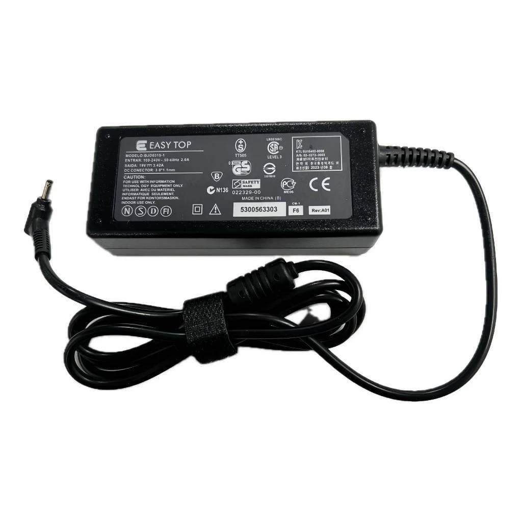 Fonte Carregador Notebook Para Acer Aspire ( PINO FINO ) 5 A515-54 A515-54G A514-52 19V 3,42A