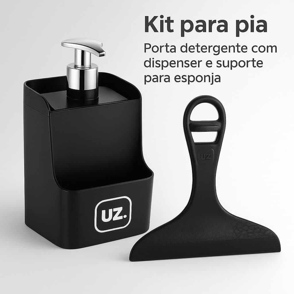 Cozinha Porta Detergente Com Rodo Kit Para Pia