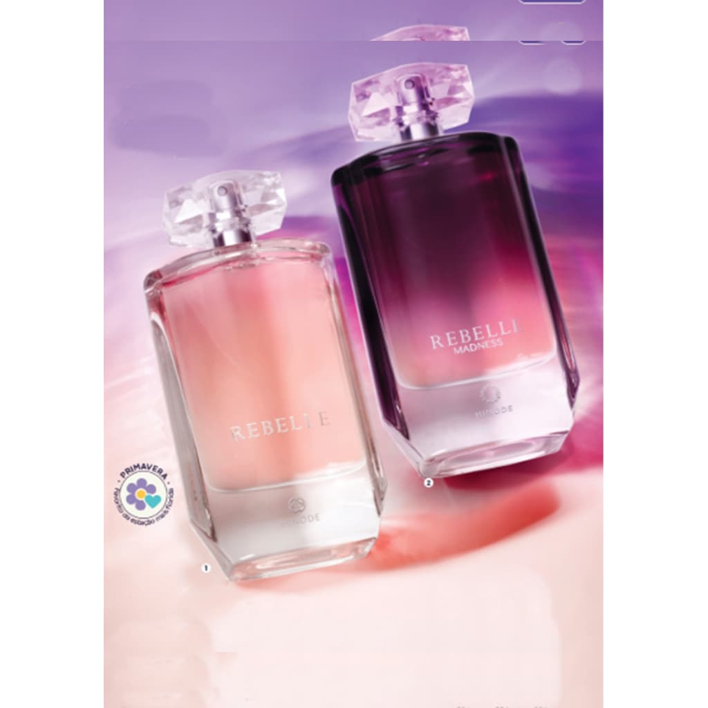 Hinode perfume feminino linha REBELLE - REBELLE & REBELLE MADNESS