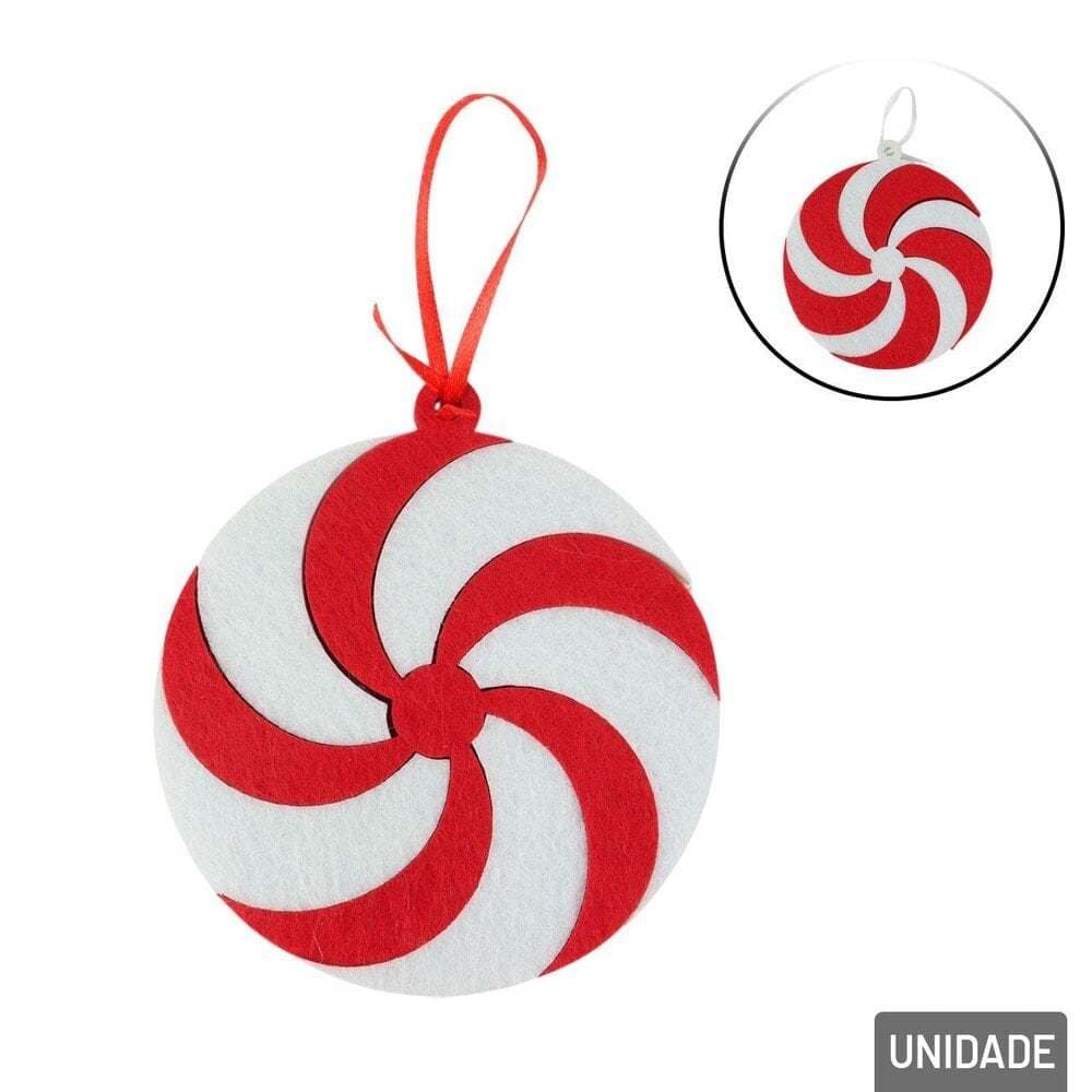 Pendente Decorativo 10cm de TNT Espiral Pendente Decorativo
