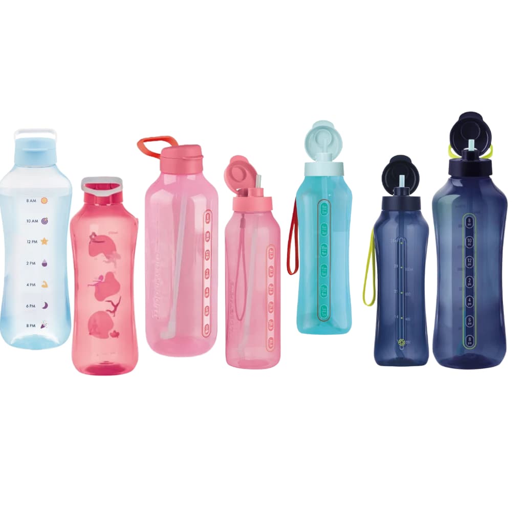 Tupperware Linha Tupper Garrafa Aquavibe Motivacional