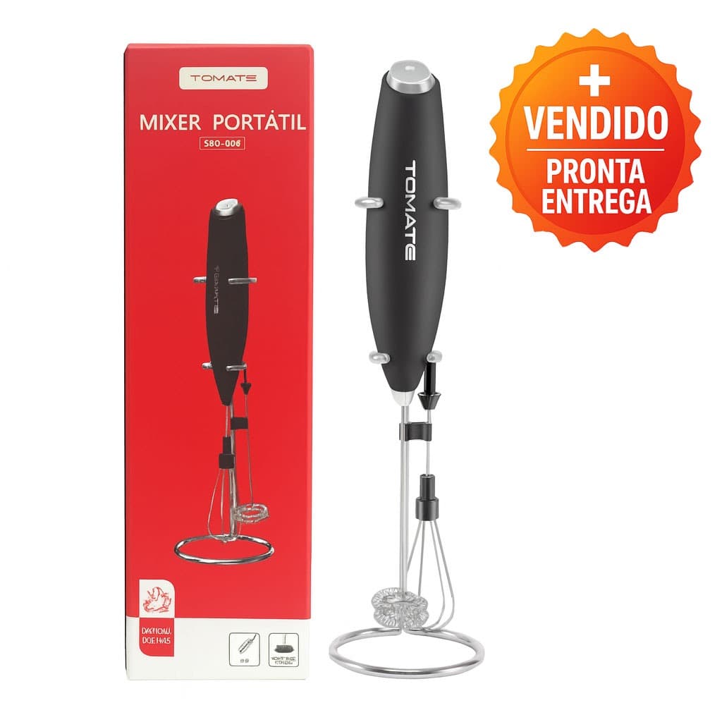 Mixer Portátil Multifuncional Cozinha Claras Café Leite Espumador Bebidas Portátil Alta Potencia