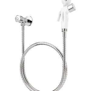 Ducha Higiênica 1/4 de volta C8 Pop Gatilho Branco chuveirinho higiênico lavatório banheiro bidê de mão decoração