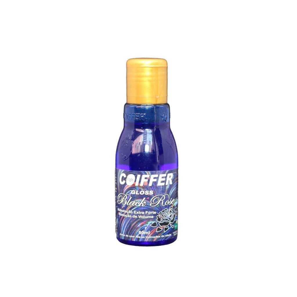 Coiffer Gloss Black Rose  80ml  Evita a Formação de Frizz