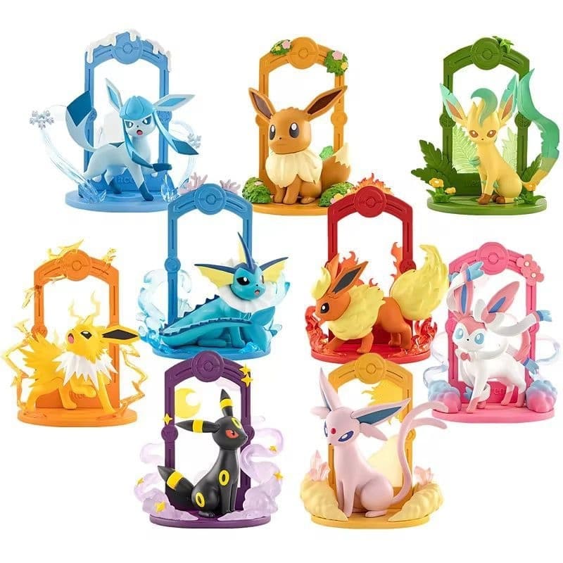 Action Figure Pokémon Eevolutions anime brinquedo figura de ação toy