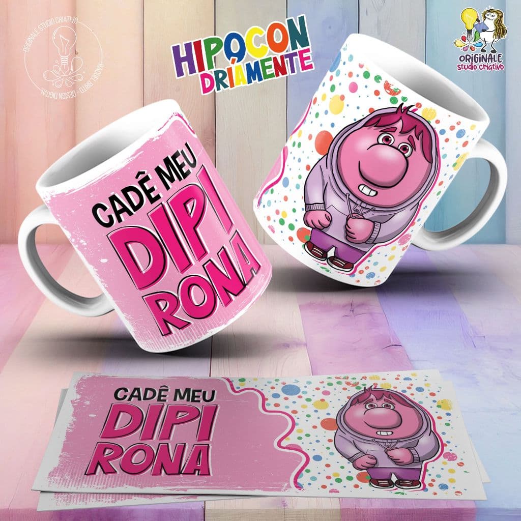 Caneca Personalizada Divertidamente - Remédios