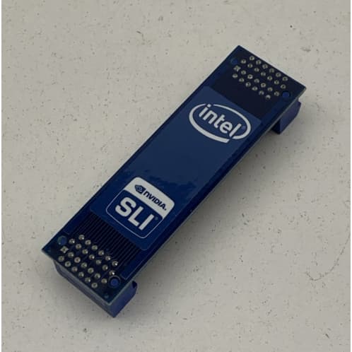 Placa ponte E72349-100 Intel para NVIDIA SLI ou Intel SLI Bridge PBA E72349-100 ( Cod 01)