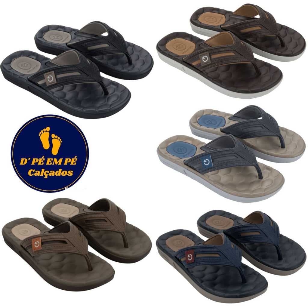 Chinelo Masculino Cartago Egeu 12287 Original Grendene