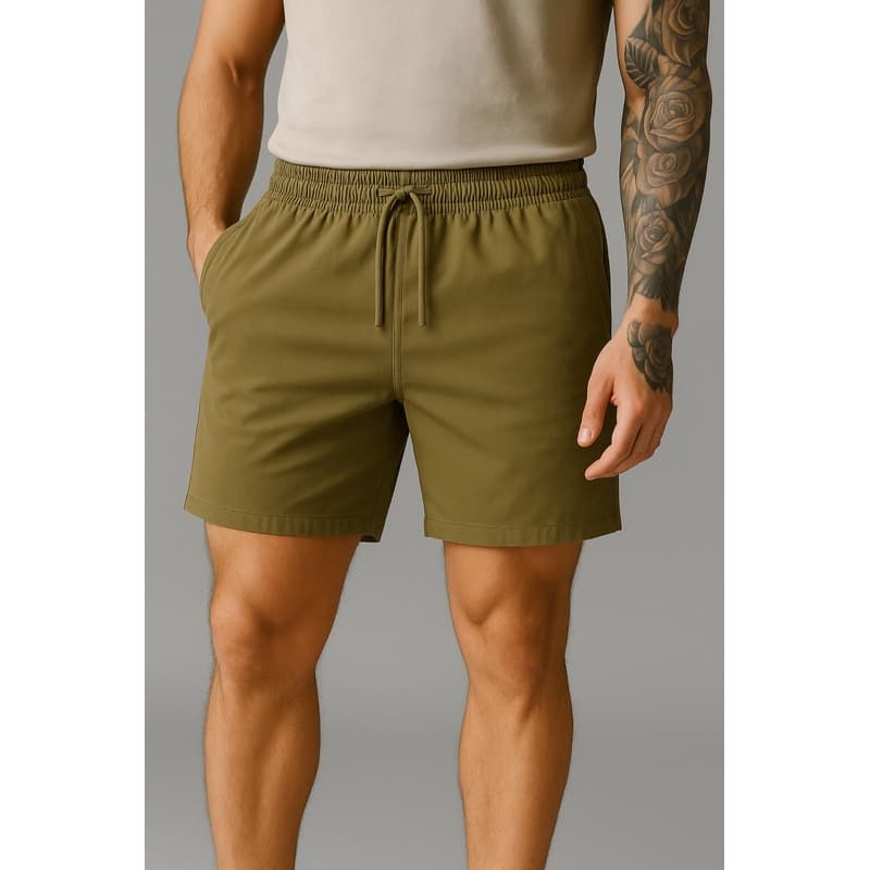 Short Masculino de Sarja Padrao Z ara Confortável com Bolso – Moda Verão