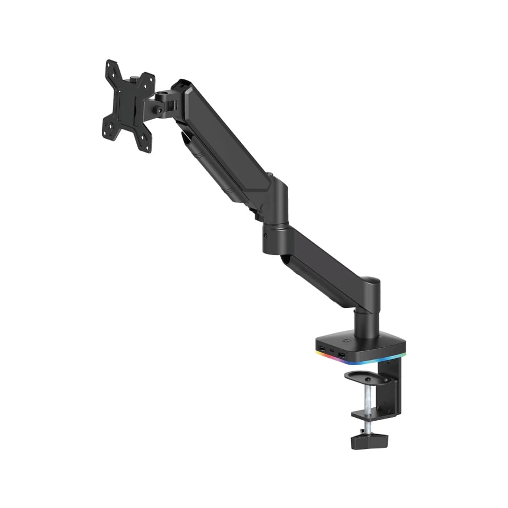 suporte para computador RGB para Monitor Gaming com Iluminação LED Braço 17-34 Polegadas