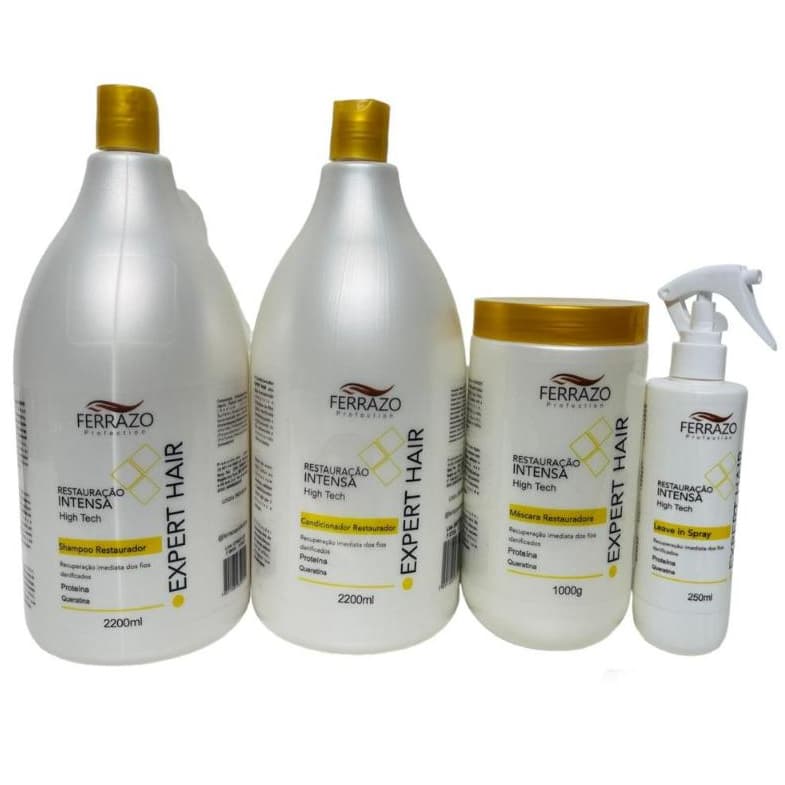 Kit Capilar Expert Hair Restauração Intensiva 4 Passos Ferrazo Profection