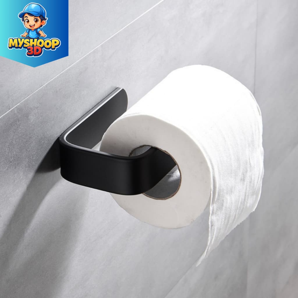 Suporte de Papel Higiênico com Prateleira – Instalação Sem Furar a Parede | Banheiro Organizado