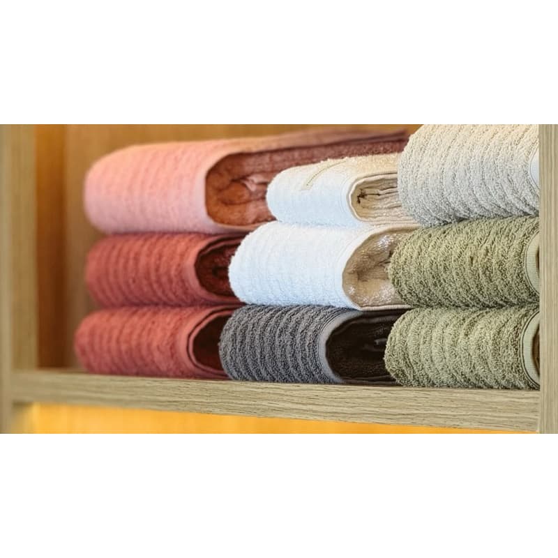 Jogo de Toalha Banho (2 Toalhas de Banho - Banhão) WAVE Super luxo Macia Grossa Banhão Alta Absorção 100%algodão