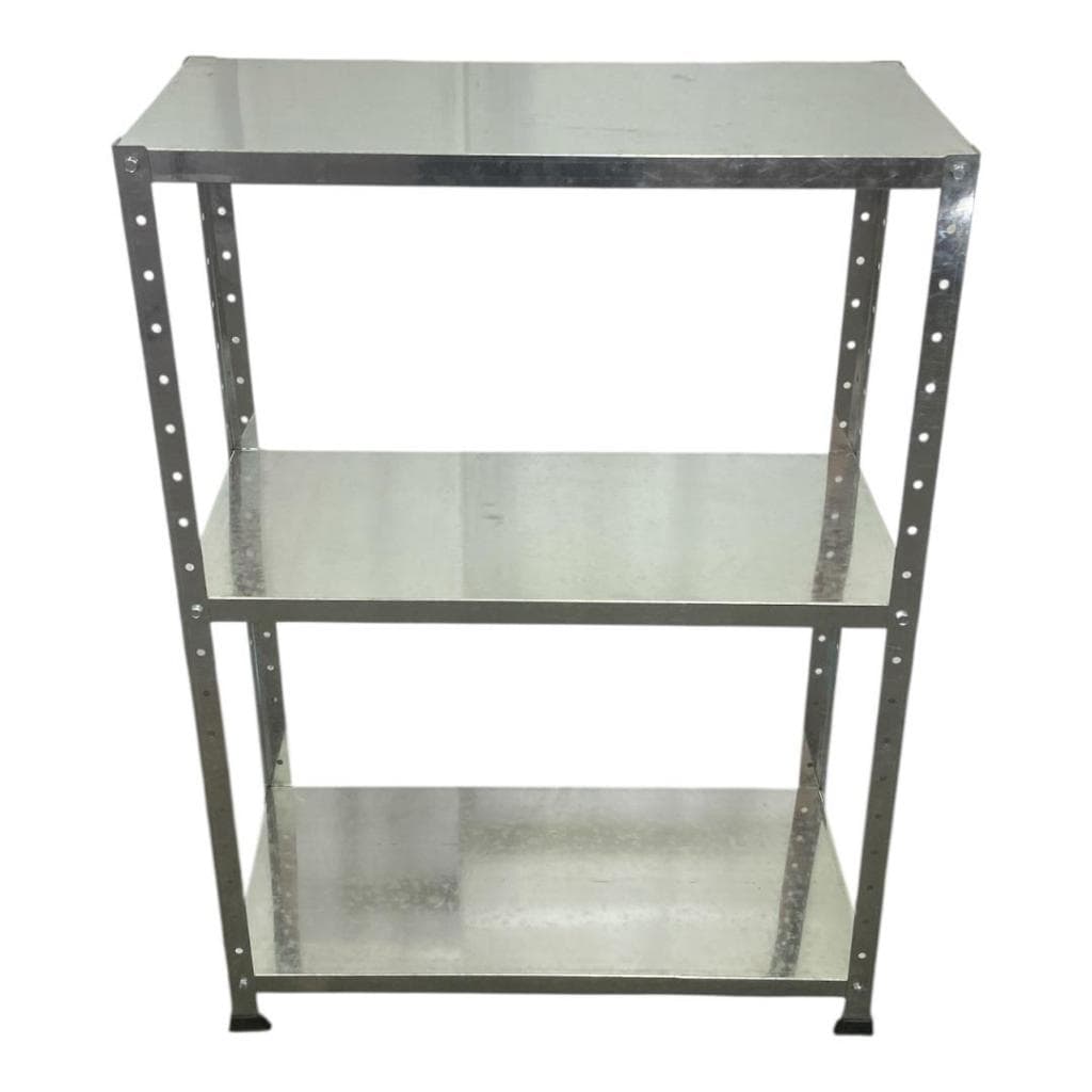 Prateleira De Aço Armario 70x100 Com 3 Divisoria Galvanizada