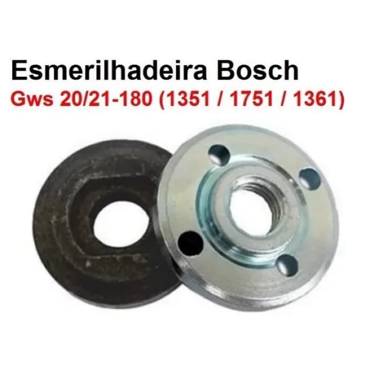 JOGO FLANGE ESMERILHADEIRA LIXADEIRA Gws -180 (1351 / 1751 / 1361)