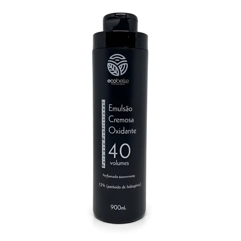 Emulsão Cremosa Oxidante OX40 Volumes Ecobelle 900ml