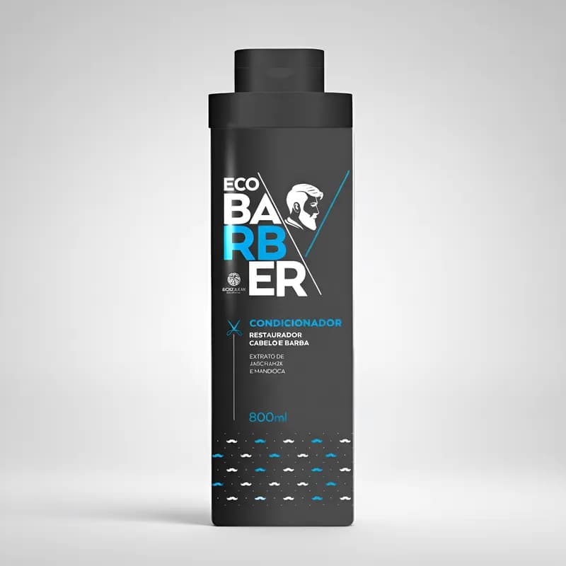 Condicionador Masculino Extrato Jaborandi E Mandioca – Hidratação e Prevenção da queda 800ml