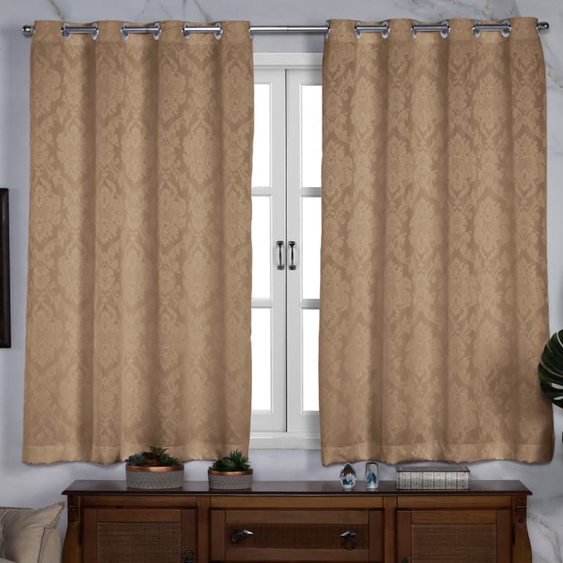 Cortina Jacquard 280 x 1 70 Janela Sala E Quarto