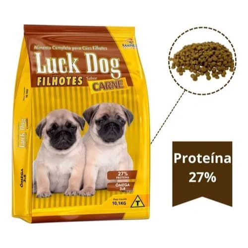 Ração para cachorro LUCK DOG FILHOTE 10 kg