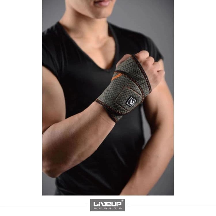 Munhequeira Esportiva LiveUp Ajustável – Suporte e Proteção para Punho