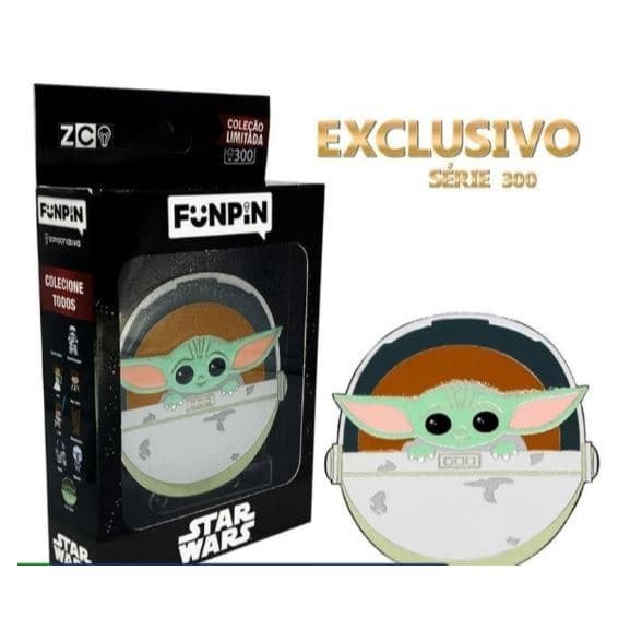 Funpin Baby Yoda - Produto Original e licenciado Zonacriativa ● Edição Limitada, exclusiva e colecionável.
