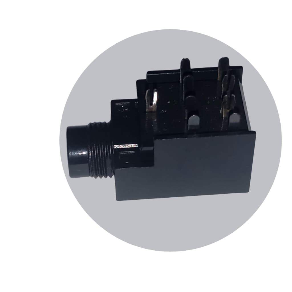 jack j10 9 pinos para amplificador de guitarra e outros