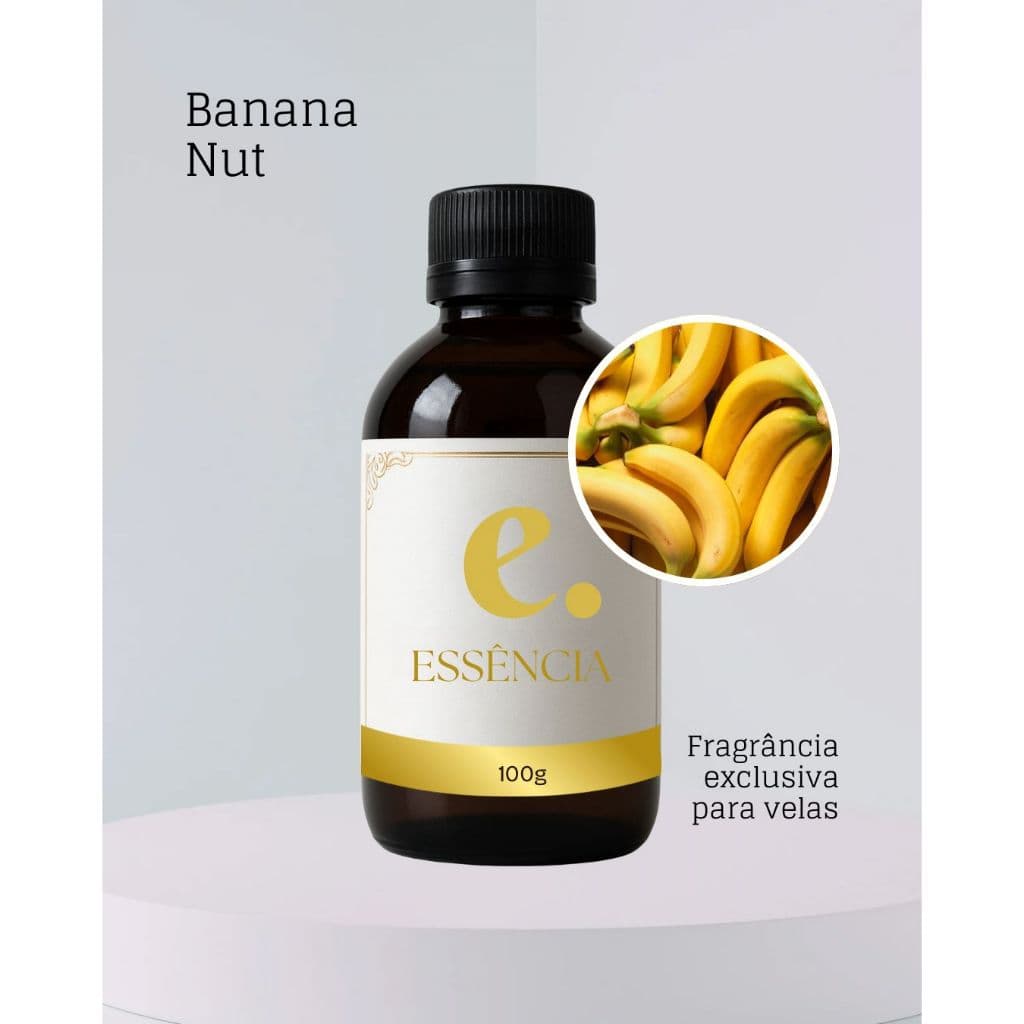 Essência Concentrada para fabricação de VELA - BANANA NUT 100 G