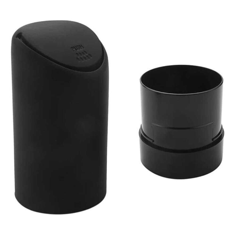 Lixeira compacta material resistente ideal para veiculos barcos escritorios