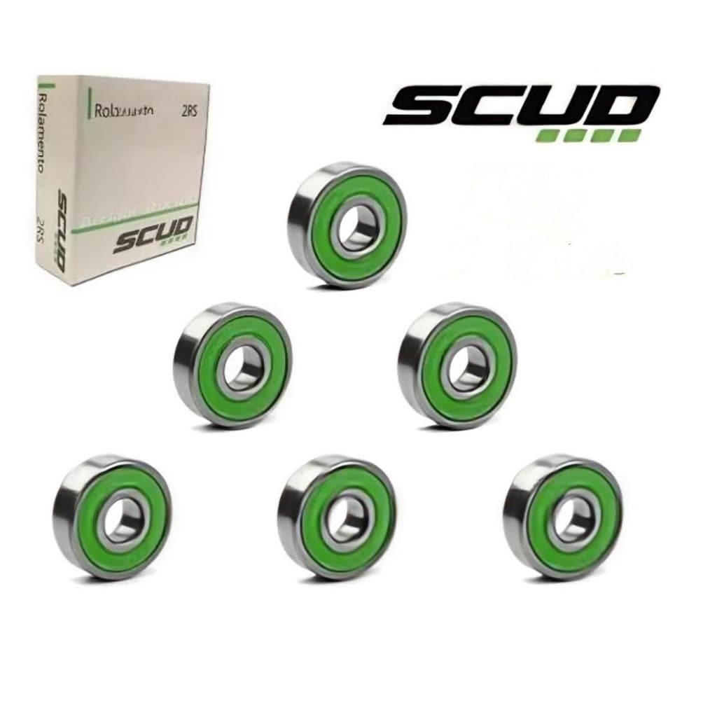 Kit Rolamentos da Roda Twister 250 2001 A 2008  CB 300 2009 A 2015 (6 Unidades) Scud