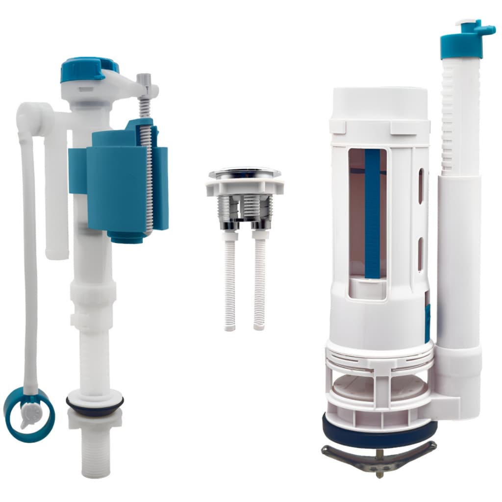 Kit Caixa Acoplada Reparo Completo Monobloco Vaso Sanitário Mecanismo Descarga Duplo